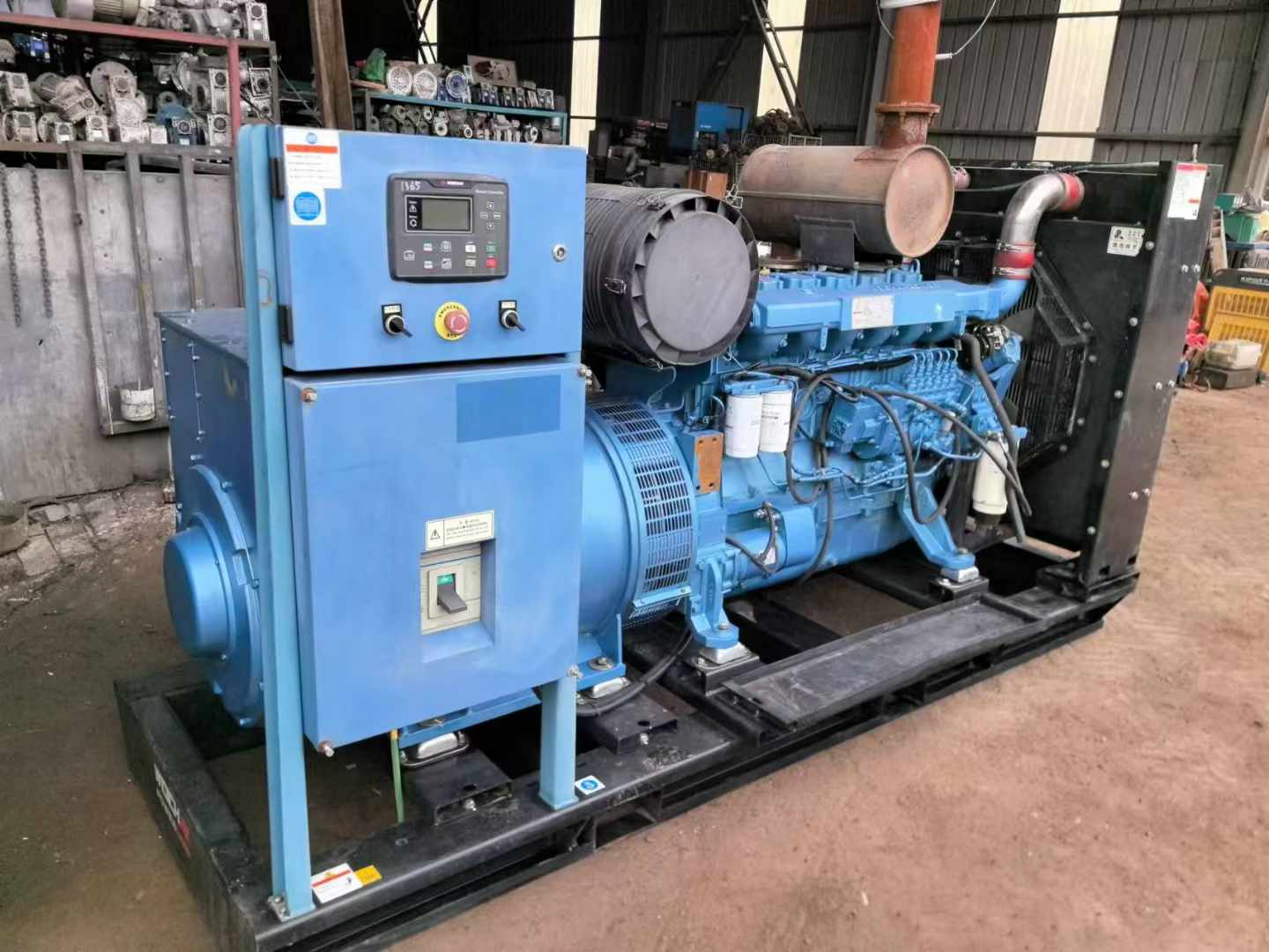 梅江500kW 柴油发电机组可带动设备功率的计算公式是什么？