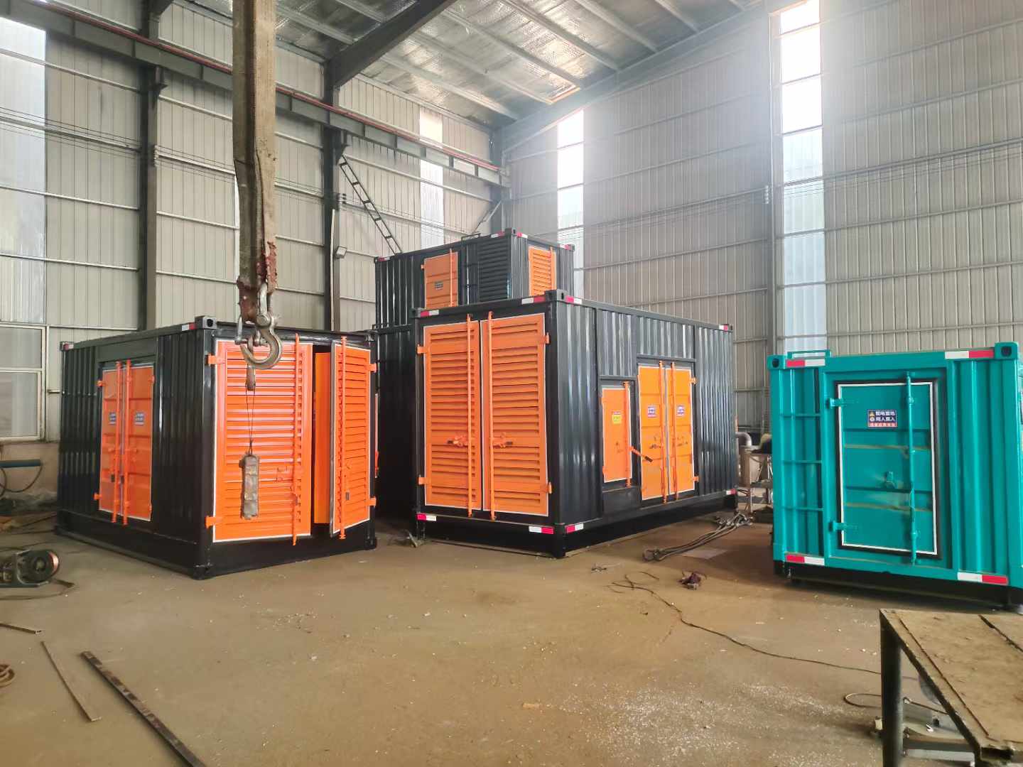 梅江500kw柴油发电机组可以带动多少功率设备？